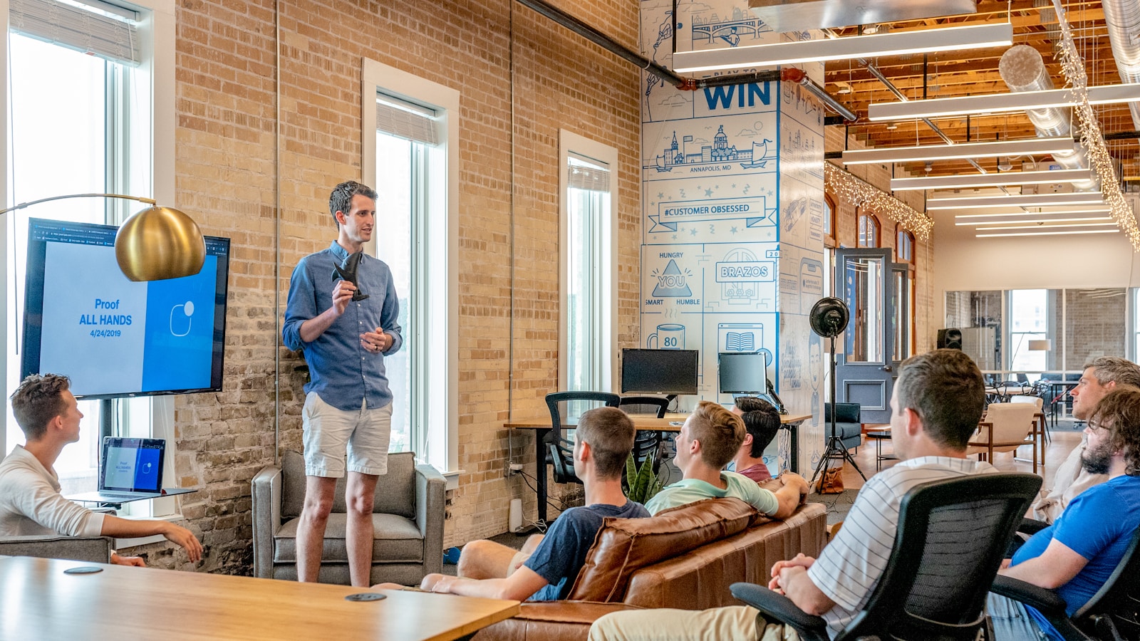 Corporate AI income training workshop roundtable at Marina One